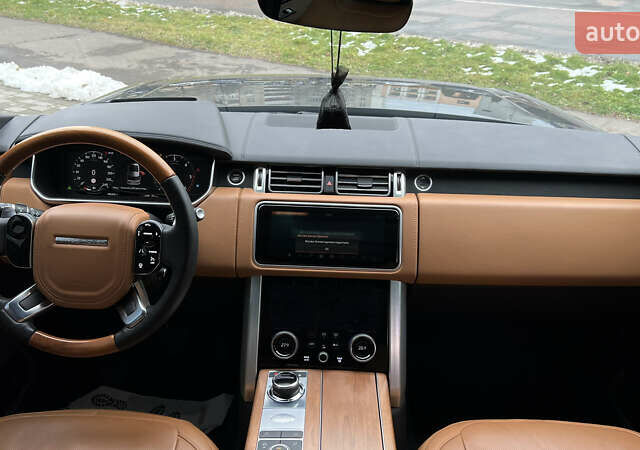 Черный Ленд Ровер Рендж Ровер, объемом двигателя 4.37 л и пробегом 90 тыс. км за 69000 $, фото 58 на Automoto.ua