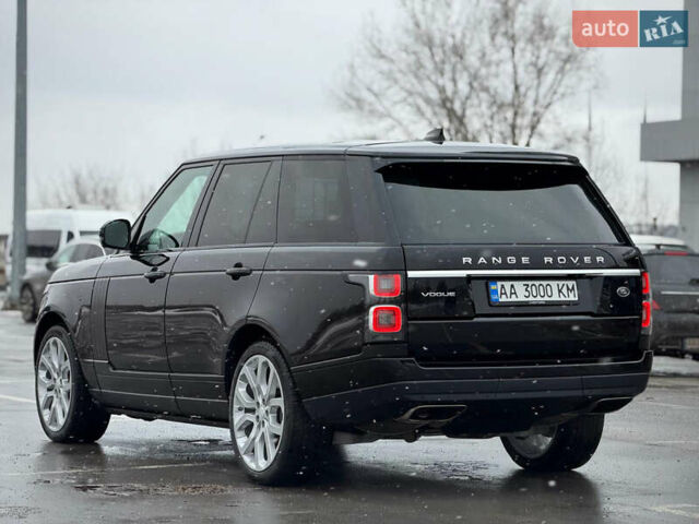 Чорний Ленд Ровер Рендж Ровер, об'ємом двигуна 2.99 л та пробігом 132 тис. км за 52900 $, фото 12 на Automoto.ua