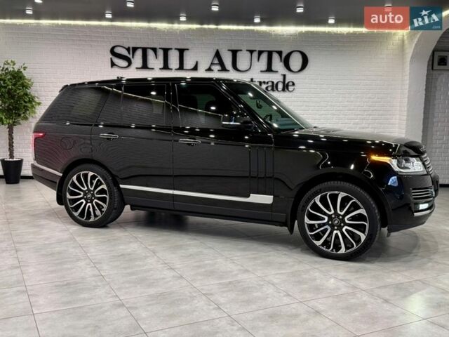 Черный Ленд Ровер Рендж Ровер, объемом двигателя 4.37 л и пробегом 3 тыс. км за 69999 $, фото 73 на Automoto.ua