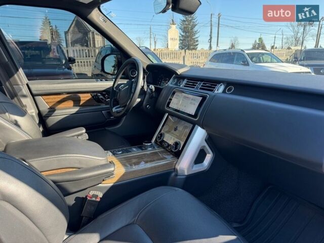 Чорний Ленд Ровер Рендж Ровер, об'ємом двигуна 5 л та пробігом 194 тис. км за 48900 $, фото 31 на Automoto.ua