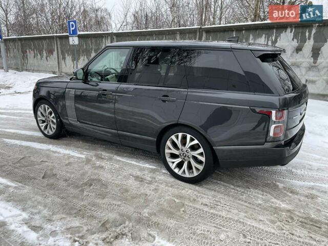 Чорний Ленд Ровер Рендж Ровер, об'ємом двигуна 5 л та пробігом 93 тис. км за 70000 $, фото 4 на Automoto.ua