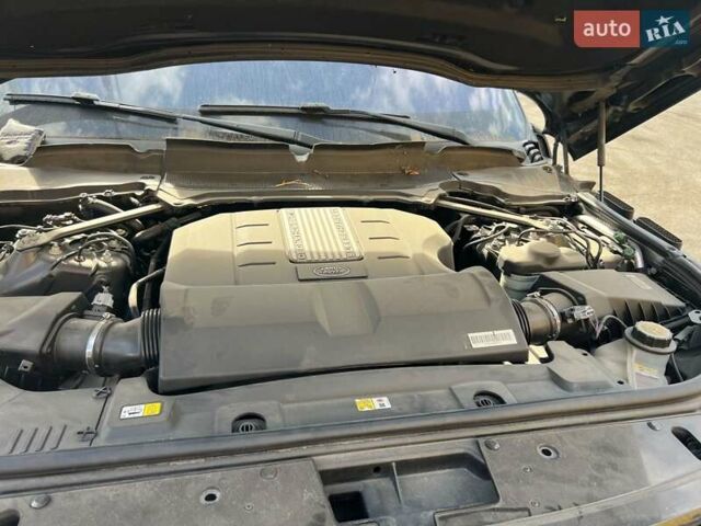 Черный Ленд Ровер Рендж Ровер, объемом двигателя 5 л и пробегом 133 тыс. км за 49900 $, фото 6 на Automoto.ua