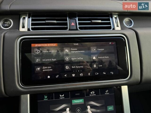 Чорний Ленд Ровер Рендж Ровер, об'ємом двигуна 2.99 л та пробігом 138 тис. км за 53990 $, фото 33 на Automoto.ua