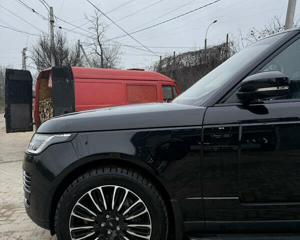 Черный Ленд Ровер Рендж Ровер, объемом двигателя 4.37 л и пробегом 161 тыс. км за 70990 $, фото 6 на Automoto.ua