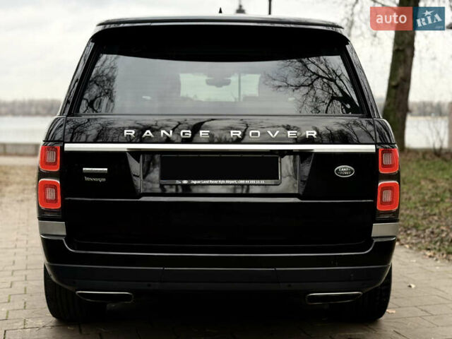 Черный Ленд Ровер Рендж Ровер, объемом двигателя 4.37 л и пробегом 81 тыс. км за 70000 $, фото 12 на Automoto.ua
