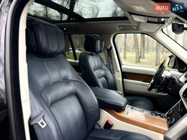 Черный Ленд Ровер Рендж Ровер, объемом двигателя 4.37 л и пробегом 81 тыс. км за 70000 $, фото 46 на Automoto.ua