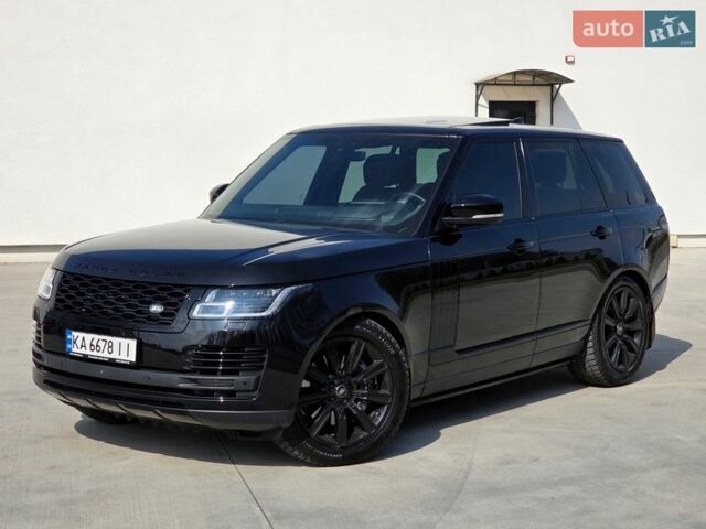Чорний Ленд Ровер Рендж Ровер, об'ємом двигуна 4.37 л та пробігом 154 тис. км за 69999 $, фото 18 на Automoto.ua