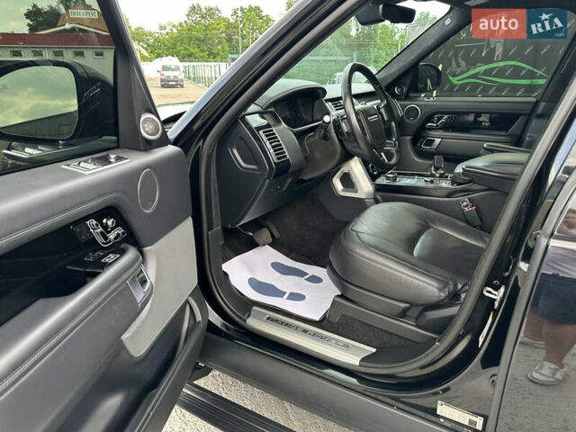 Ленд Ровер Рендж Ровер 2018 в Киеве на Automoto.ua Черный Ленд Ровер Рендж Ровер, объемом двигателя 5 л и пробегом 134 тыс. км за 55500 $, фото 4 на Automoto.ua