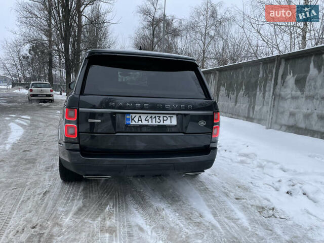 Чорний Ленд Ровер Рендж Ровер, об'ємом двигуна 5 л та пробігом 93 тис. км за 70000 $, фото 3 на Automoto.ua