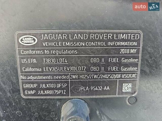 Черный Ленд Ровер Рендж Ровер, объемом двигателя 3 л и пробегом 158 тыс. км за 44444 $, фото 5 на Automoto.ua