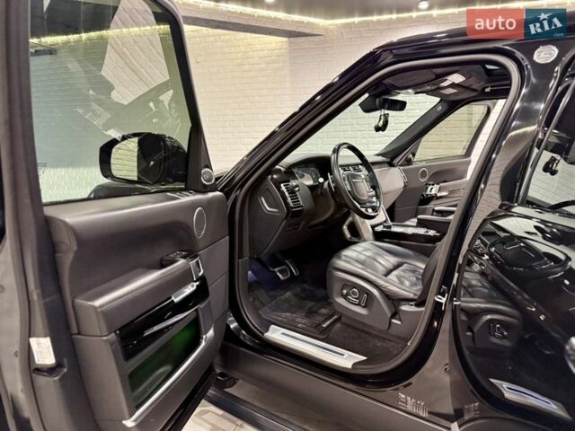 Черный Ленд Ровер Рендж Ровер, объемом двигателя 4.37 л и пробегом 3 тыс. км за 69999 $, фото 90 на Automoto.ua