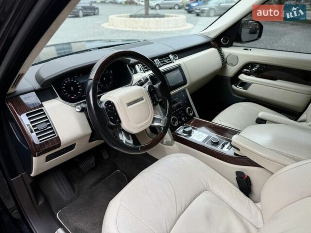 Черный Ленд Ровер Рендж Ровер, объемом двигателя 4.4 л и пробегом 91 тыс. км за 72990 $, фото 33 на Automoto.ua