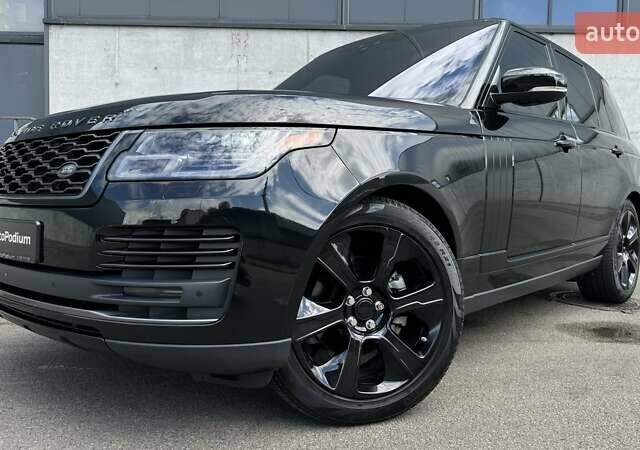 Чорний Ленд Ровер Рендж Ровер, об'ємом двигуна 2.99 л та пробігом 48 тис. км за 48000 $, фото 13 на Automoto.ua