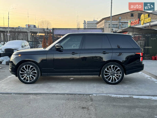 Черный Ленд Ровер Рендж Ровер, объемом двигателя 3 л и пробегом 136 тыс. км за 52000 $, фото 3 на Automoto.ua
