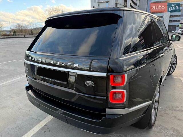 Черный Ленд Ровер Рендж Ровер, объемом двигателя 5 л и пробегом 161 тыс. км за 58500 $, фото 5 на Automoto.ua