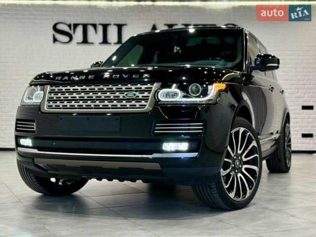 Черный Ленд Ровер Рендж Ровер, объемом двигателя 4.37 л и пробегом 3 тыс. км за 69999 $, фото 84 на Automoto.ua