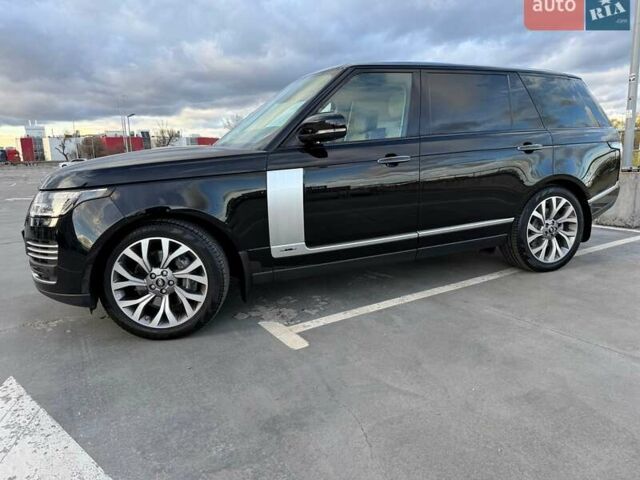 Черный Ленд Ровер Рендж Ровер, объемом двигателя 5 л и пробегом 161 тыс. км за 58500 $, фото 1 на Automoto.ua