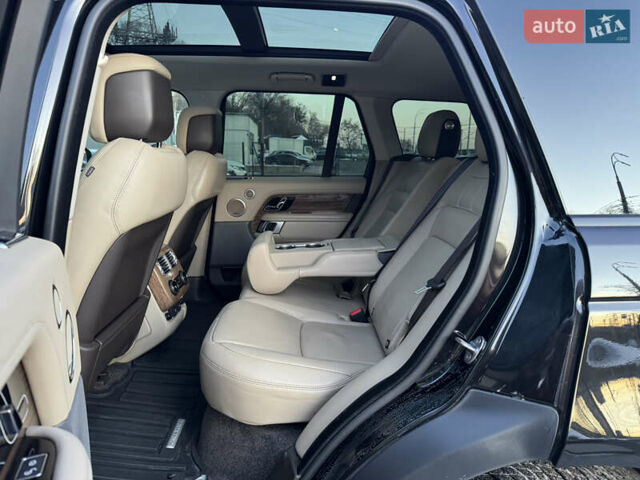 Черный Ленд Ровер Рендж Ровер, объемом двигателя 3 л и пробегом 136 тыс. км за 52000 $, фото 23 на Automoto.ua