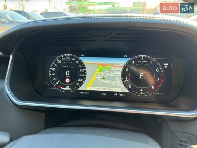 Чорний Ленд Ровер Рендж Ровер, об'ємом двигуна 5 л та пробігом 194 тис. км за 48900 $, фото 5 на Automoto.ua