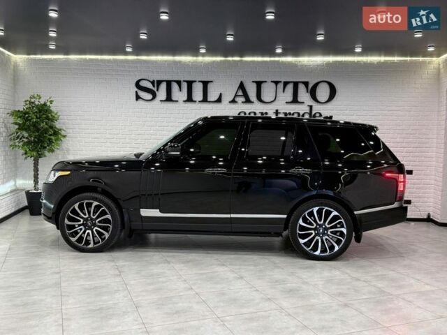 Черный Ленд Ровер Рендж Ровер, объемом двигателя 4.37 л и пробегом 3 тыс. км за 69999 $, фото 1 на Automoto.ua