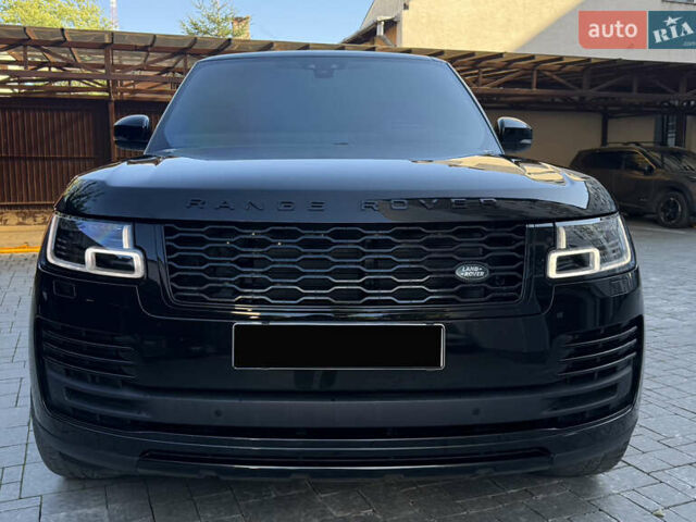 Черный Ленд Ровер Рендж Ровер, объемом двигателя 5 л и пробегом 95 тыс. км за 54000 $, фото 7 на Automoto.ua