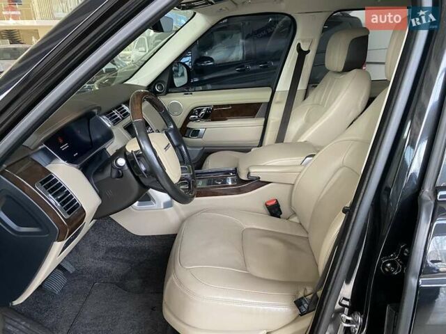 Чорний Ленд Ровер Рендж Ровер, об'ємом двигуна 3 л та пробігом 120 тис. км за 49900 $, фото 22 на Automoto.ua