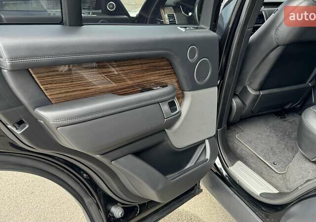 Ленд Ровер Рендж Ровер 2018 в Киеве на Automoto.ua Черный Ленд Ровер Рендж Ровер, объемом двигателя 3 л и пробегом 48 тыс. км за 50999 $, фото 20 на Automoto.ua