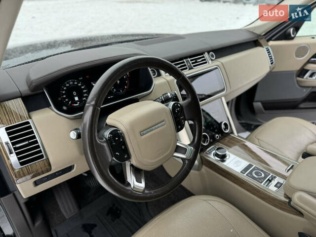 Чорний Ленд Ровер Рендж Ровер, об'ємом двигуна 3 л та пробігом 130 тис. км за 46500 $, фото 48 на Automoto.ua