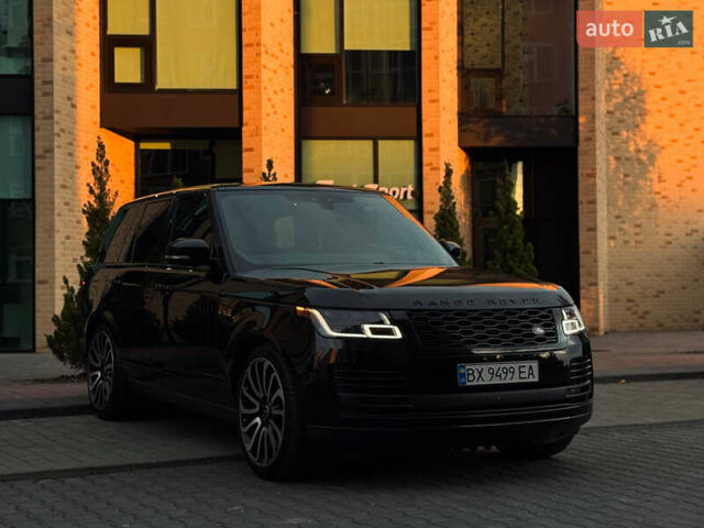 Черный Ленд Ровер Рендж Ровер, объемом двигателя 2.99 л и пробегом 124 тыс. км за 63500 $, фото 1 на Automoto.ua