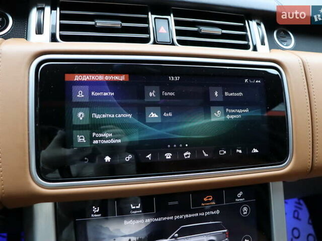 Чорний Ленд Ровер Рендж Ровер, об'ємом двигуна 3 л та пробігом 129 тис. км за 63900 $, фото 31 на Automoto.ua