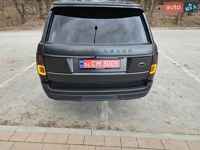 Чорний Ленд Ровер Рендж Ровер, об'ємом двигуна 3 л та пробігом 158 тис. км за 48000 $, фото 2 на Automoto.ua
