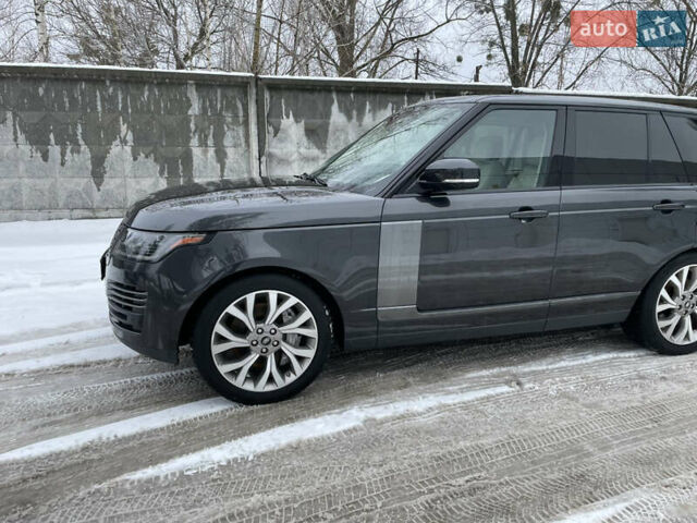 Чорний Ленд Ровер Рендж Ровер, об'ємом двигуна 5 л та пробігом 93 тис. км за 70000 $, фото 12 на Automoto.ua