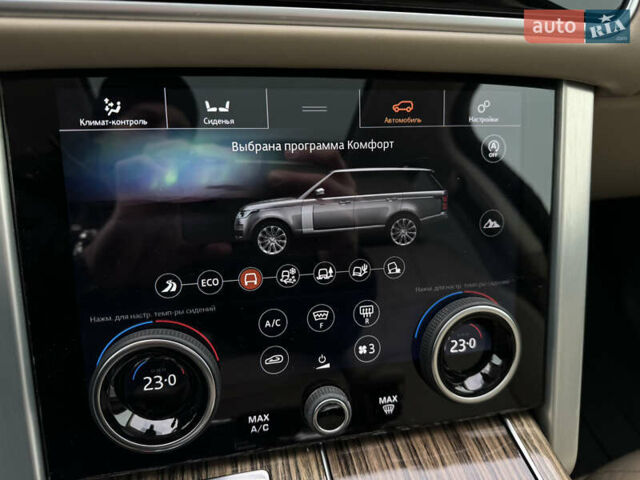 Чорний Ленд Ровер Рендж Ровер, об'ємом двигуна 3 л та пробігом 130 тис. км за 46500 $, фото 80 на Automoto.ua