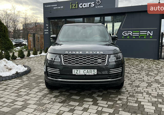 Черный Ленд Ровер Рендж Ровер, объемом двигателя 4.37 л и пробегом 90 тыс. км за 69000 $, фото 1 на Automoto.ua
