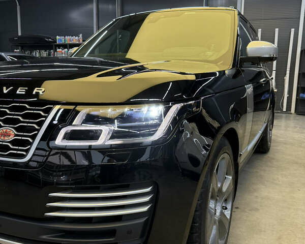 Черный Ленд Ровер Рендж Ровер, объемом двигателя 3 л и пробегом 126 тыс. км за 75000 $, фото 1 на Automoto.ua