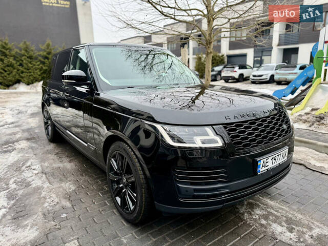 Черный Ленд Ровер Рендж Ровер, объемом двигателя 2.99 л и пробегом 200 тыс. км за 57000 $, фото 8 на Automoto.ua