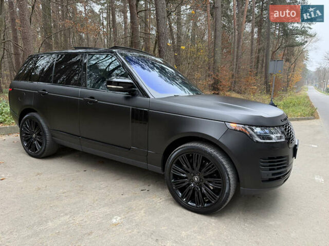 Черный Ленд Ровер Рендж Ровер, объемом двигателя 3 л и пробегом 117 тыс. км за 59500 $, фото 1 на Automoto.ua