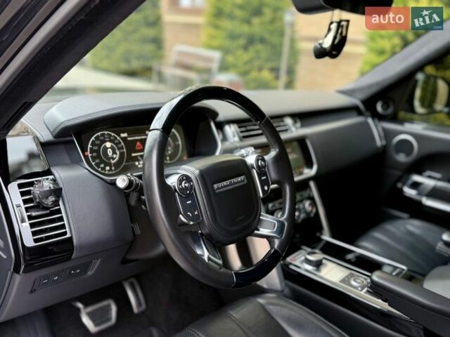 Черный Ленд Ровер Рендж Ровер, объемом двигателя 4.37 л и пробегом 3 тыс. км за 69999 $, фото 39 на Automoto.ua