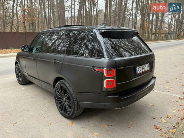 Черный Ленд Ровер Рендж Ровер, объемом двигателя 3 л и пробегом 117 тыс. км за 59500 $, фото 22 на Automoto.ua