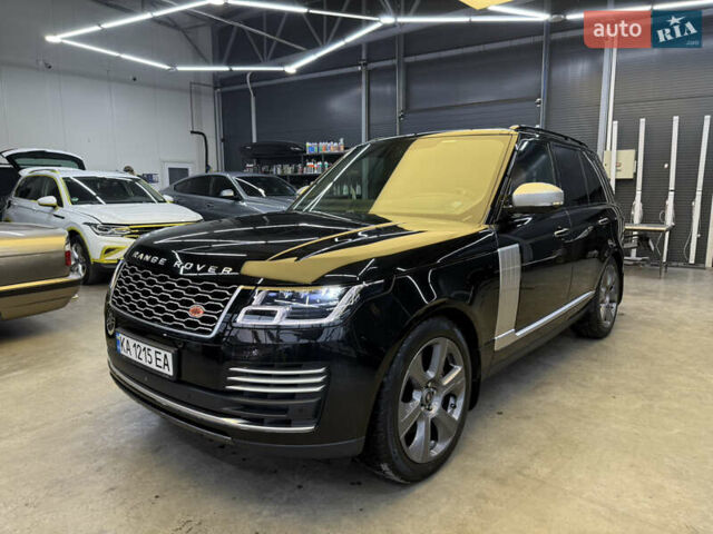 Черный Ленд Ровер Рендж Ровер, объемом двигателя 3 л и пробегом 126 тыс. км за 75000 $, фото 12 на Automoto.ua