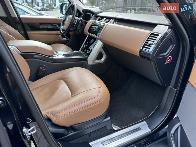 Черный Ленд Ровер Рендж Ровер, объемом двигателя 4.37 л и пробегом 260 тыс. км за 63000 $, фото 21 на Automoto.ua