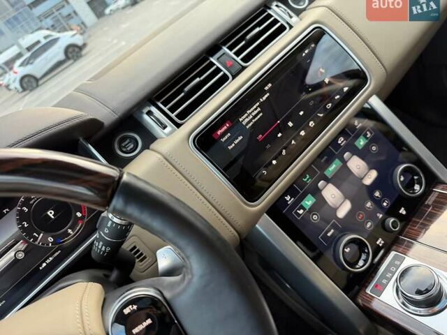 Черный Ленд Ровер Рендж Ровер, объемом двигателя 5 л и пробегом 161 тыс. км за 58500 $, фото 49 на Automoto.ua