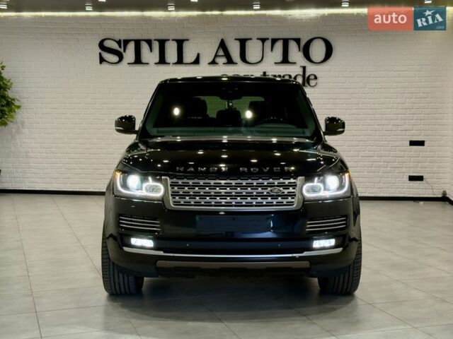 Черный Ленд Ровер Рендж Ровер, объемом двигателя 4.37 л и пробегом 3 тыс. км за 69999 $, фото 15 на Automoto.ua