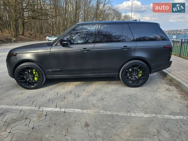 Черный Ленд Ровер Рендж Ровер, объемом двигателя 3 л и пробегом 158 тыс. км за 48500 $, фото 13 на Automoto.ua