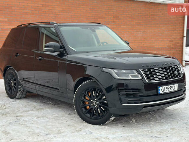 Черный Ленд Ровер Рендж Ровер, объемом двигателя 2.99 л и пробегом 122 тыс. км за 63000 $, фото 1 на Automoto.ua