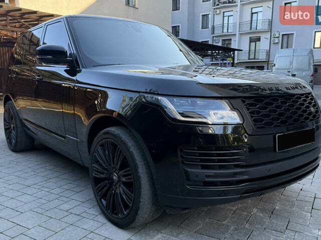 Черный Ленд Ровер Рендж Ровер, объемом двигателя 5 л и пробегом 95 тыс. км за 54000 $, фото 6 на Automoto.ua