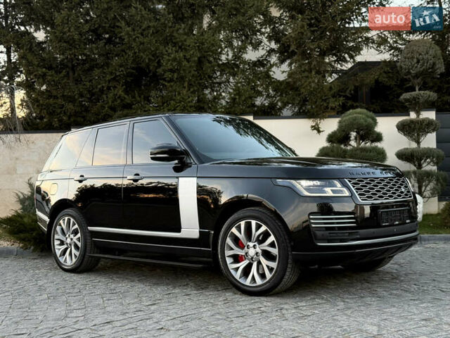 Черный Ленд Ровер Рендж Ровер, объемом двигателя 2.99 л и пробегом 189 тыс. км за 49999 $, фото 1 на Automoto.ua