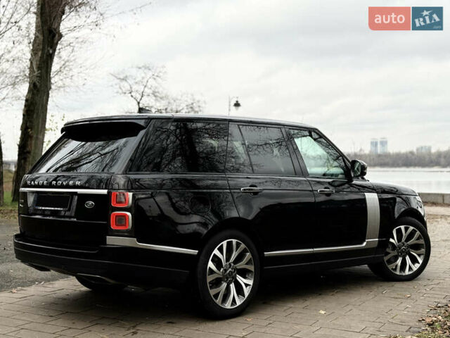 Черный Ленд Ровер Рендж Ровер, объемом двигателя 4.37 л и пробегом 81 тыс. км за 68000 $, фото 4 на Automoto.ua