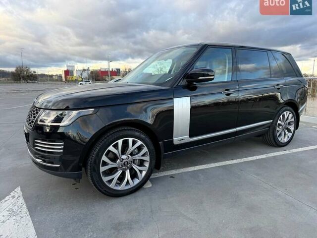 Черный Ленд Ровер Рендж Ровер, объемом двигателя 5 л и пробегом 161 тыс. км за 58500 $, фото 11 на Automoto.ua