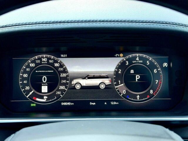 Черный Ленд Ровер Рендж Ровер, объемом двигателя 5 л и пробегом 48 тыс. км за 59900 $, фото 9 на Automoto.ua